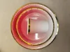 Birthday Festival party Christmas theme gradient color gilded laser paper cups and plates can be customized. Factory wholesale. Large quantity discount. Combination set 1 Application Scenario